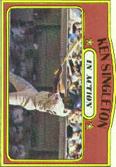 1972 Topps Baseball Cards      426     Ken Singleton IA
